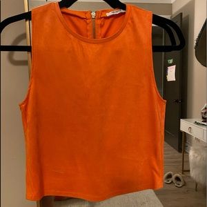 Zara Orange Tank